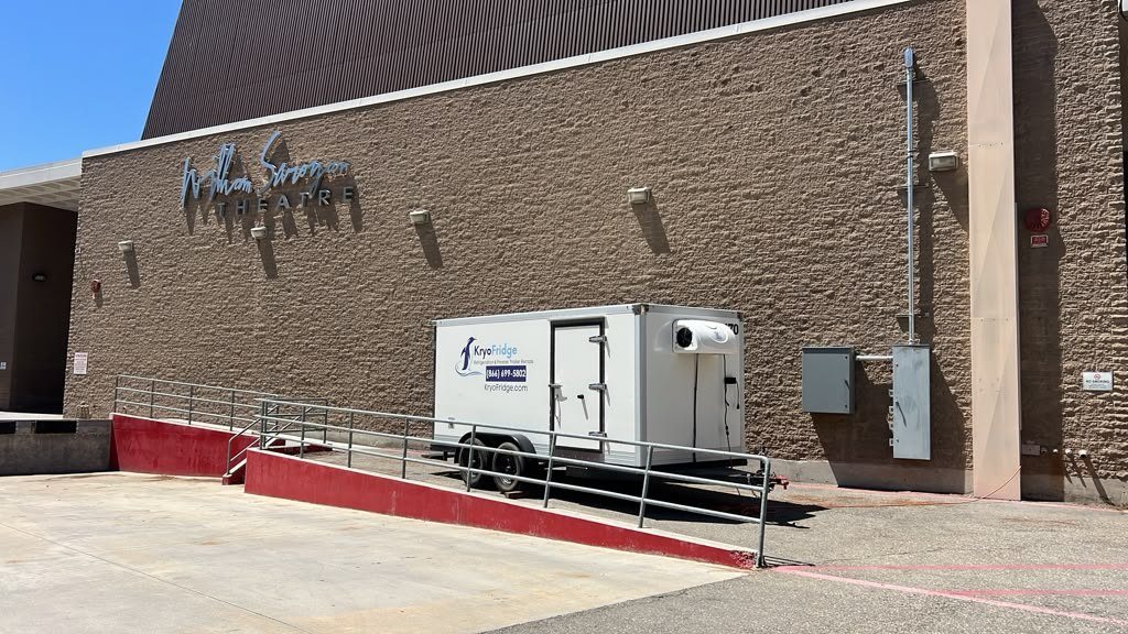 Freezer trailer used in Arizona