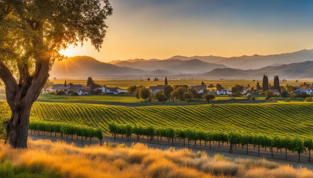 Central Valley and the San Joaquin, California