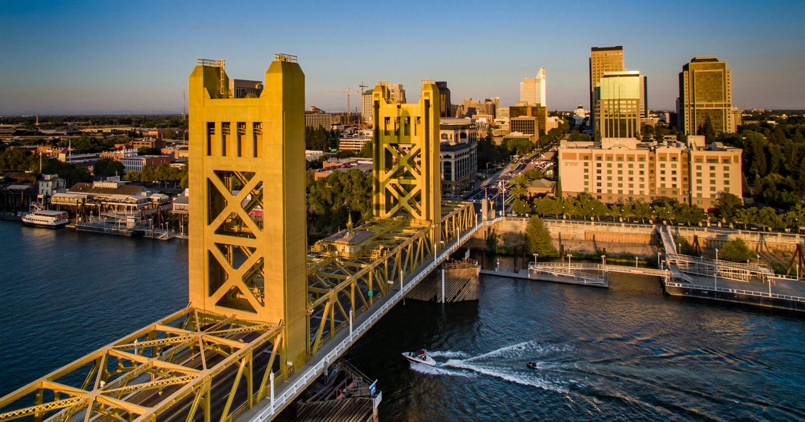 The Tower Bridge over the Sacramento River