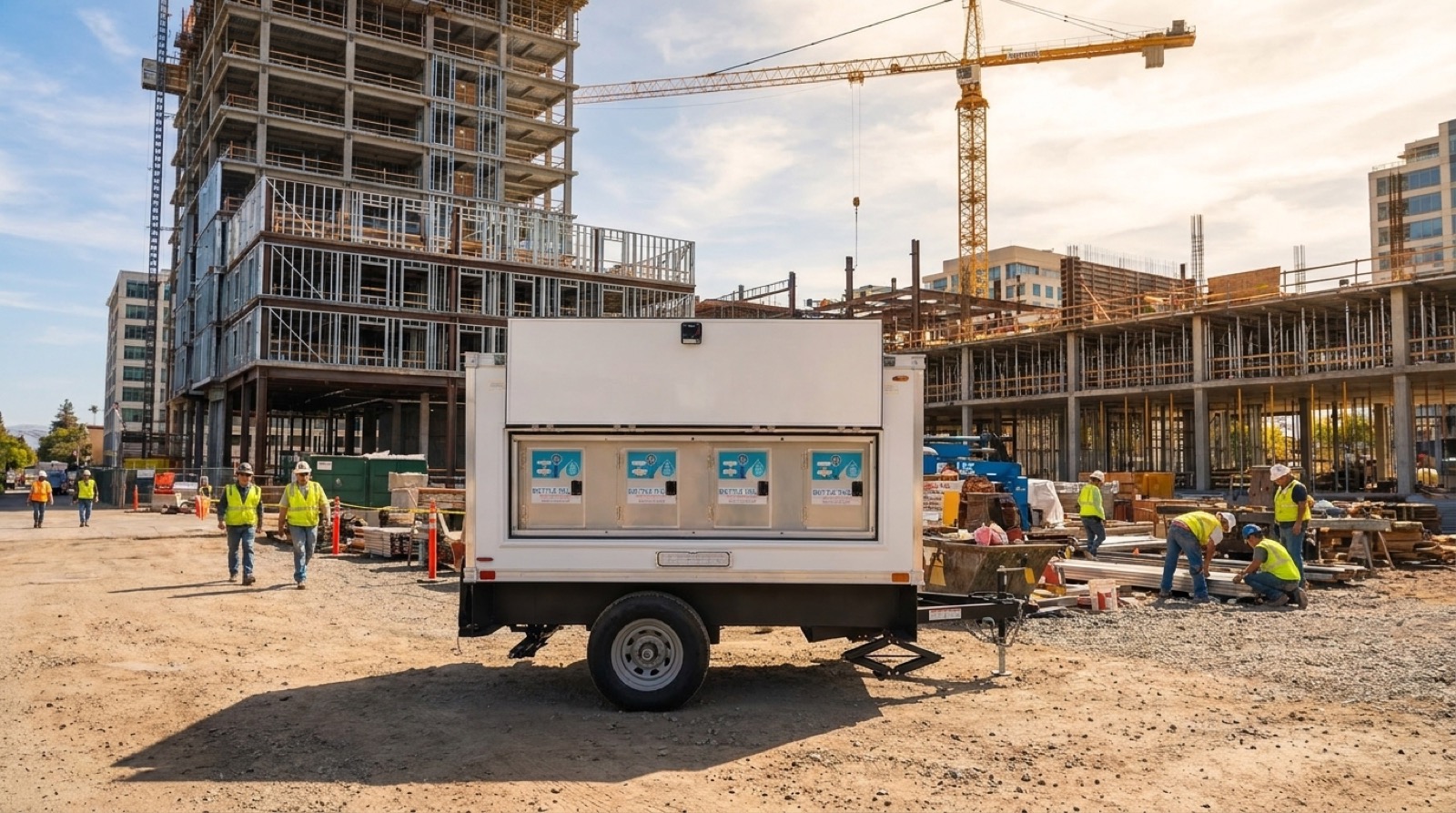 Downtown San Jose and the BART extension keep crews on site