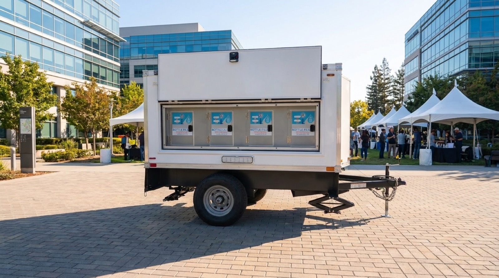 Silicon Valley campuses run big outdoor events and construction